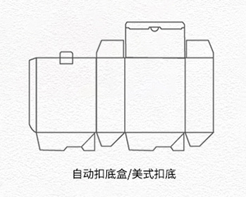 自动扣底盒（美式扣底盒）