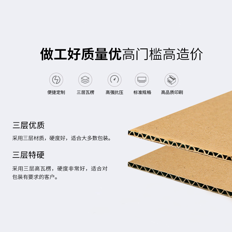 快递飞机盒或快递世纪注册盒设计定制