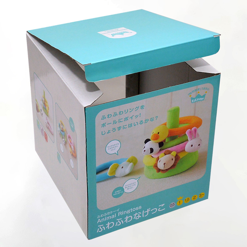 儿童套环世纪注册彩盒，儿童玩具彩盒世纪注册