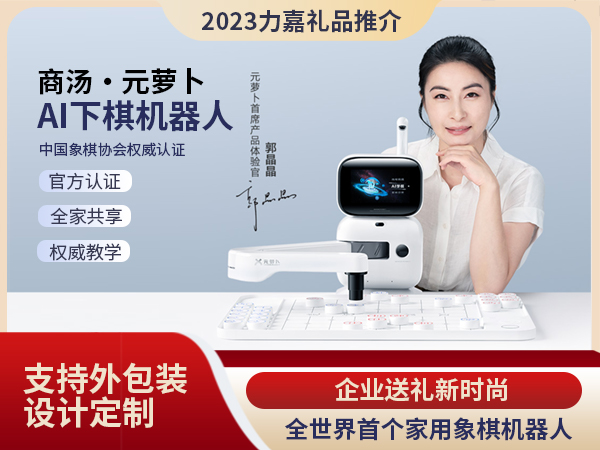 元萝卜下棋机器人礼品世纪注册设计定制