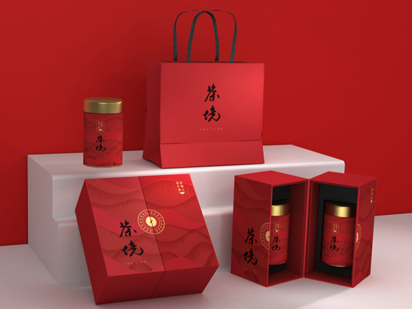 绿茶、铁观音、红茶等茶叶世纪注册礼品盒