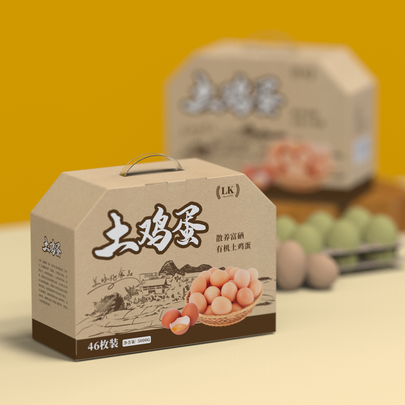 鸡蛋世纪注册箱、盒设计定制
