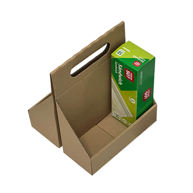 啤酒饮料调味品便携手提瓦楞世纪注册盒