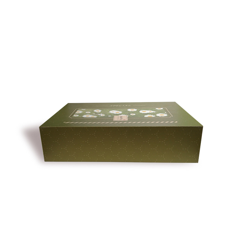 绿色沐鸣2注册礼盒磁吸手提礼品盒定制