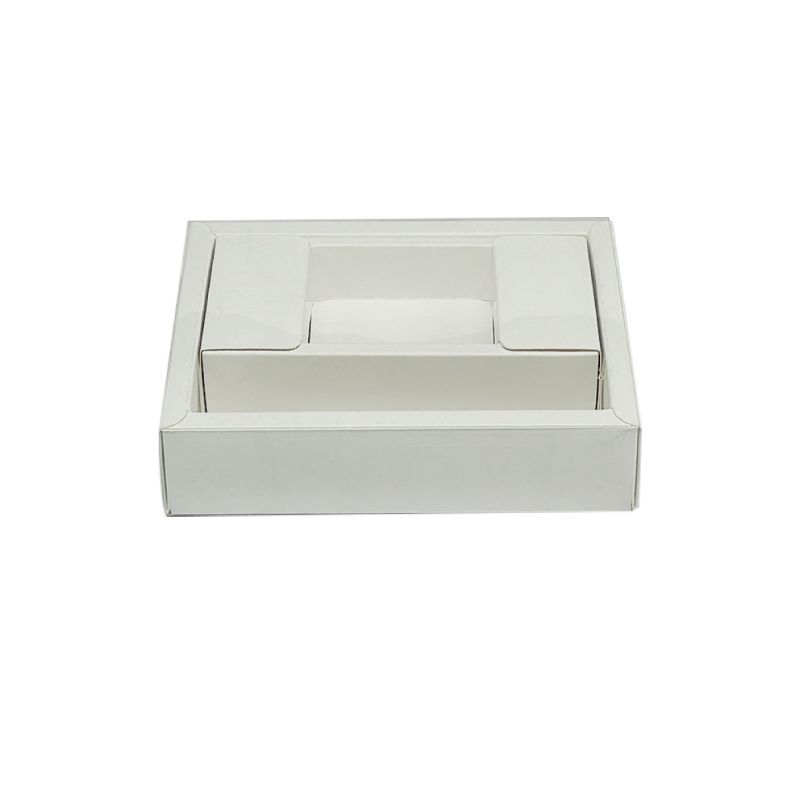 透明PVC封套世纪注册抽屉盒化妆品卡纸盒