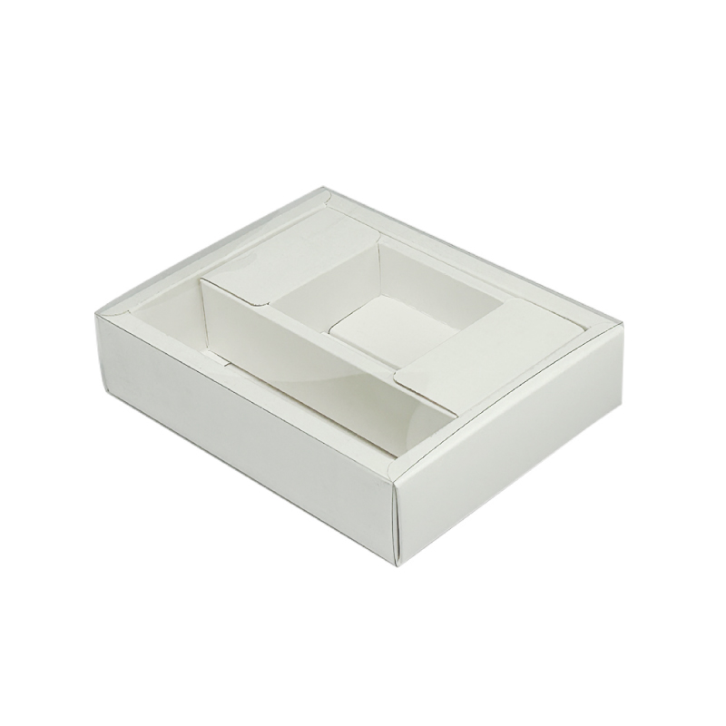 透明PVC封套世纪注册抽屉盒化妆品卡纸盒