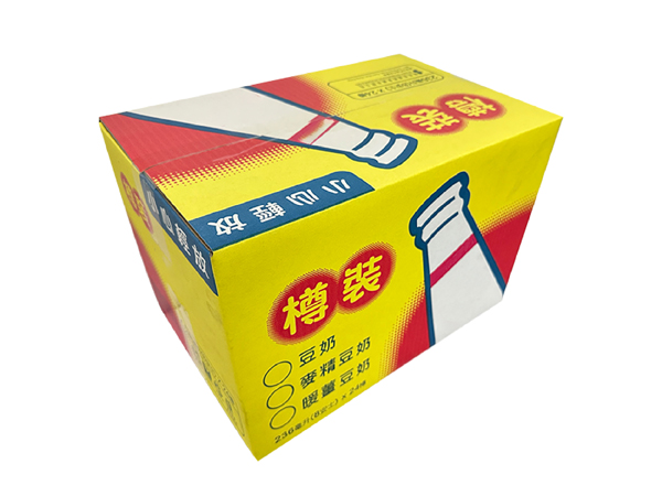 樽装豆奶牛奶世纪注册瓦楞纸箱钉箱