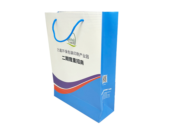 高档手提袋定制产品世纪注册广告手提纸袋